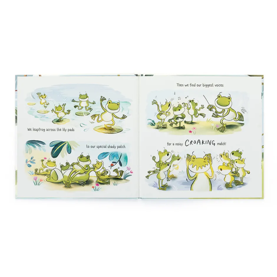 A Fantastic Day for Finnegan Frog Book and Finnegan Frog*Jellycat Hot