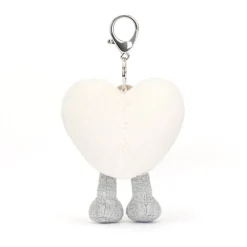 Amuseables Cream Heart Bag Charm*Jellycat Best