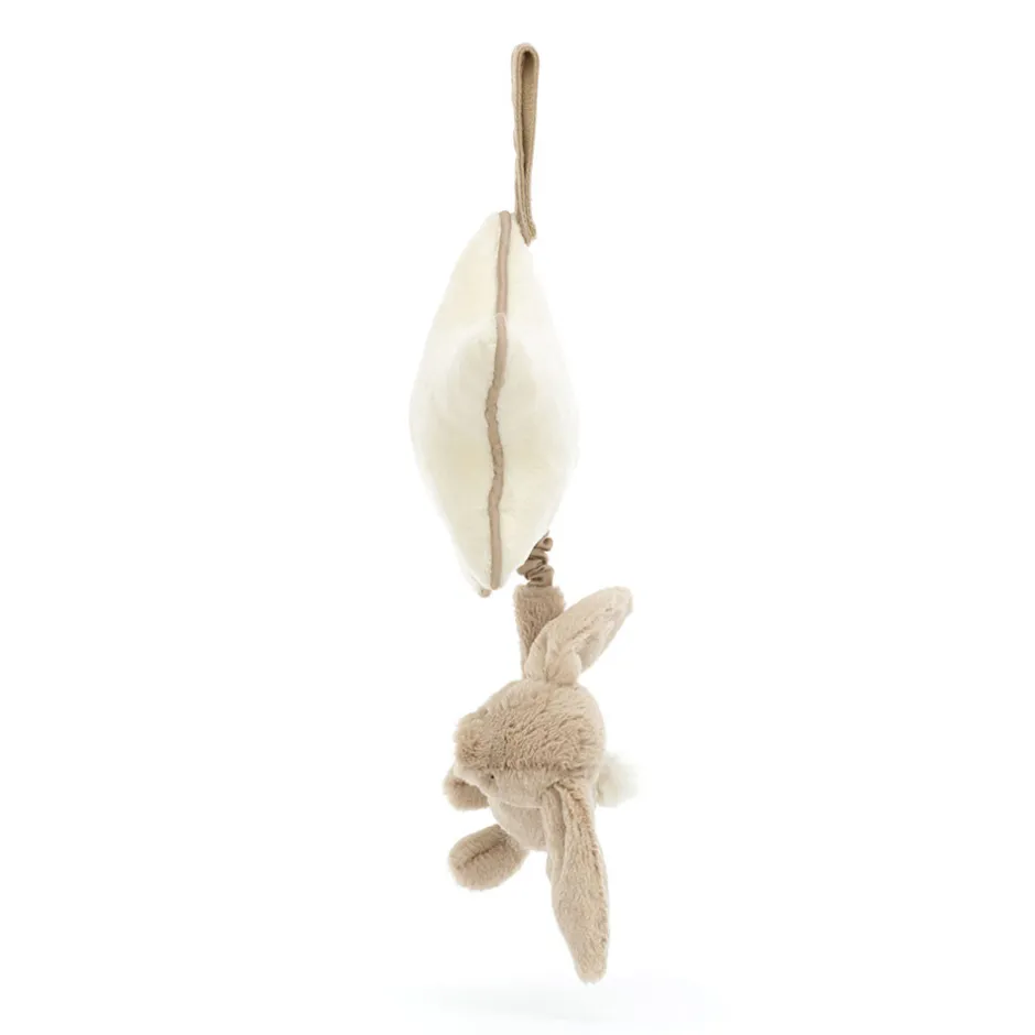 Bashful Bunny Musical Pull*Jellycat New