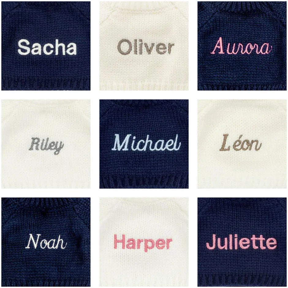 Bashful Squirrel with Personalised Navy Jumper*Jellycat Online