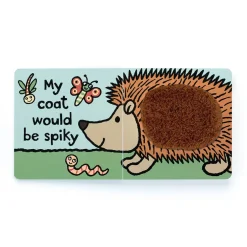 If I Were A Hedgehog Board Book and Bashful Hedgehog Medium*Jellycat Online