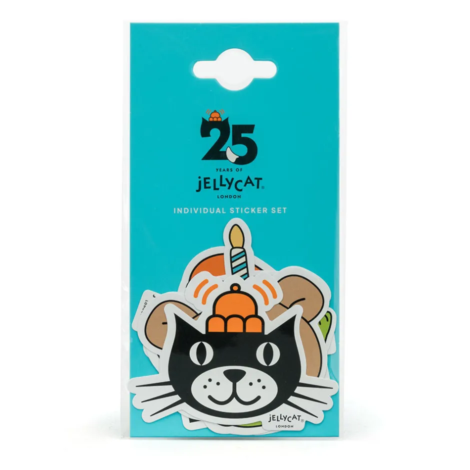 25th Anniversary Stickers*Jellycat Outlet