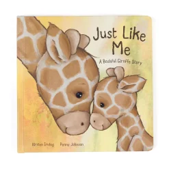 Just Like Me Book and Bashful Giraffe Medium*Jellycat