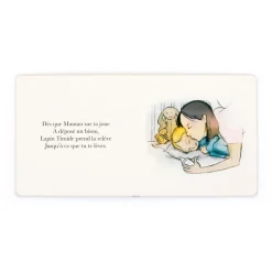 Lapin Timide Veille Sur Tes Nuits Livre*Jellycat Outlet