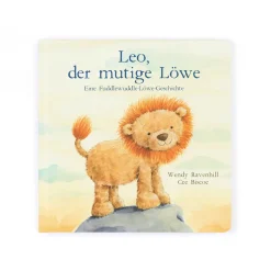 Leo, Der Mutige Lowe Buch and Fuddlewuddle Lion Medium*Jellycat Discount