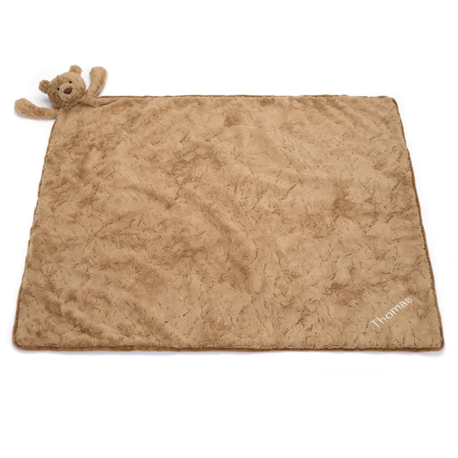 Personalised Bartholomew Bear Blankie*Jellycat Clearance
