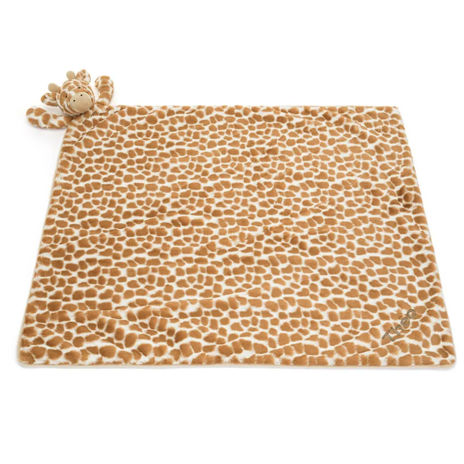 Personalised Bashful Giraffe Blankie*Jellycat Best