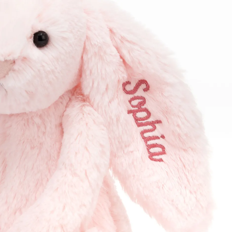 Personalised Bashful Pink Bunny Medium*Jellycat Clearance