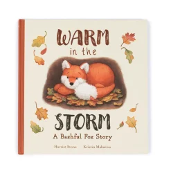 Warm in the Storm Book and Bashful Fox Cub Medium*Jellycat Discount